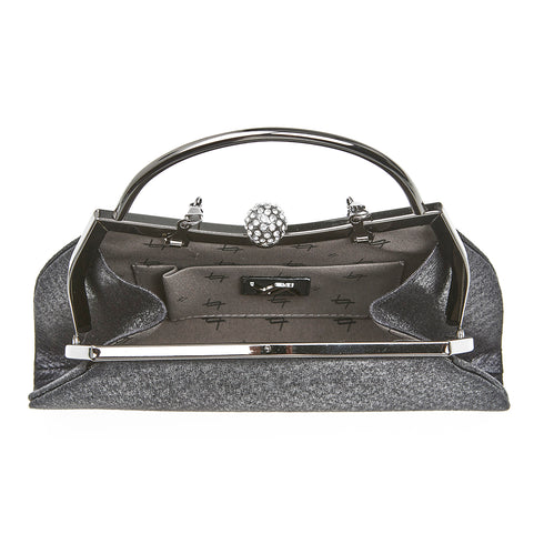 Verde Γυναικείο Τσαντάκι Βραδινό 01-1643 Μαύρο